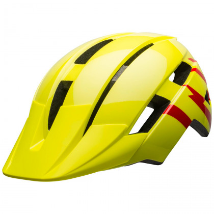 Dziecięcy kask rowerowy Bell Sidetrack II Child żółty Hi-Viz/Red