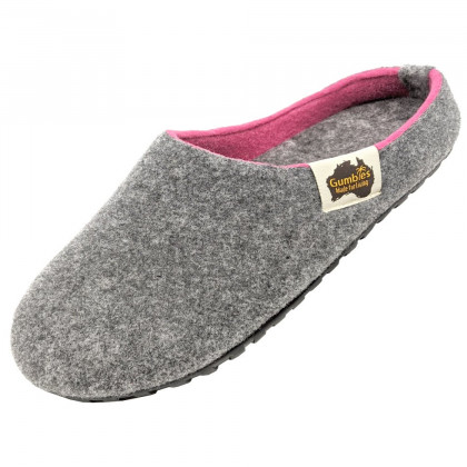 Kapcie Gumbies Outback - Grey & Pink szary/różówy grey/pink