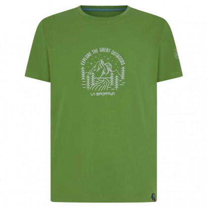 Koszulka męska La Sportiva Explorer T-Shirt M zielony Kale