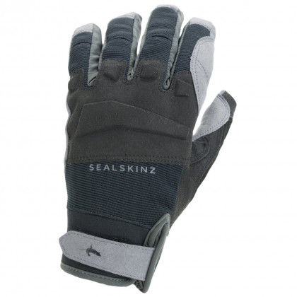 Wodoodporne rękawice SealSkinz Waterproof All Weather MTB Glove czarny/szary Black/Grey