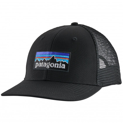 Bejsbolówka Patagonia P-6 Logo Trucker Hat czarny Black