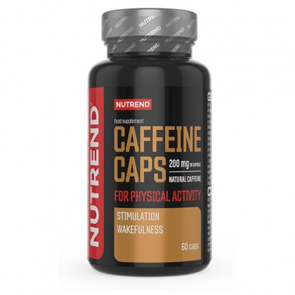 Kapsułki kofeinowe Nutrend Caffeine Caps 60 ks