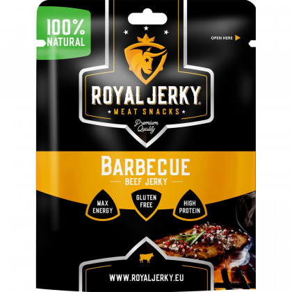 Mięso suszone Royal Jerky Beef Barbecue 40g
