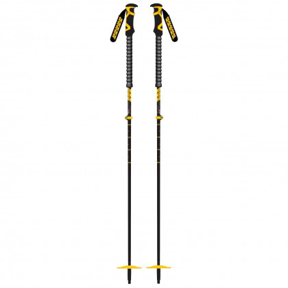 Kije skiturowe K2 Lockjaw Carbon Plus czarny/żółty Black