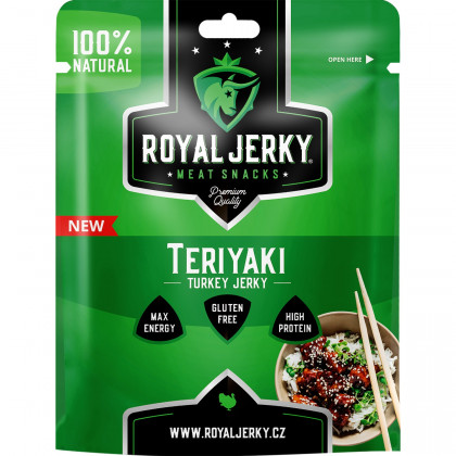Mięso suszone Royal Jerky Turkey Teriyaki 40g
