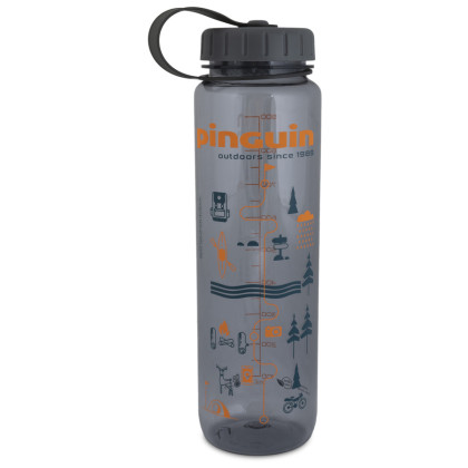 Butelka Pinguin Tritan Slim Bottle 1 l zarys Grey