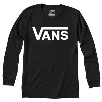 Koszulka męska Vans MN Vans Classic Ls czarny/biały Black/White