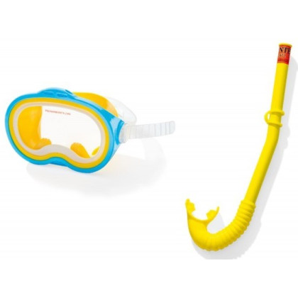 Zestaw do pływania Intex Adventurer Swim Set żółty/niebieski