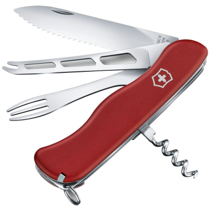 Składany nóż Victorinox Cheese Master czerwony Red