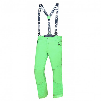 Męskie spodnie narciarskie Husky Galti M 2022 zielony Lightgreen