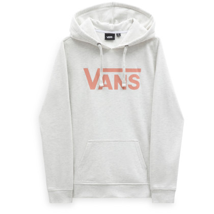 Bluza damska Vans WM DROP V LOGO HOODIE-B biały Oatmeal Heather