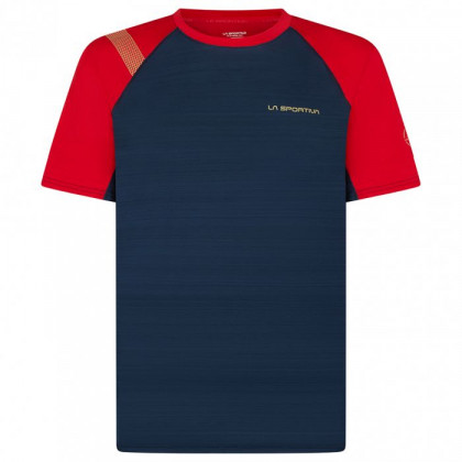 Koszulka męska La Sportiva Sunfire T-Shirt M niebieski/czerwony NightBlue/TangoRed