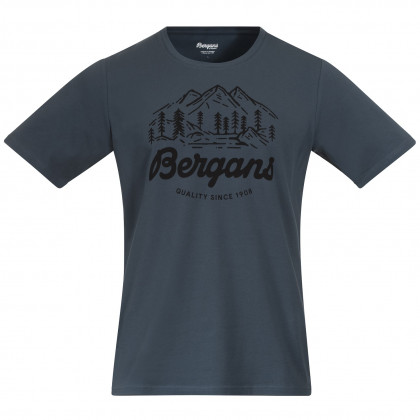 Koszulka męska Bergans Classic V2 Tee ciemnoniebieski Orion Blue