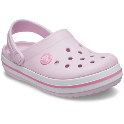 Kapcie dziecięce Crocs Crocband Clog K jasnoróżowy Ballerina Pink