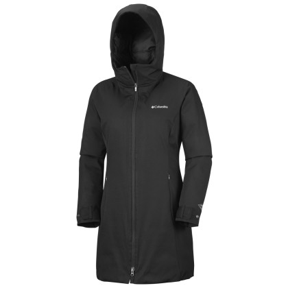 Płaszcz damski Columbia Autumn Rise Mid Jacket czarny Black