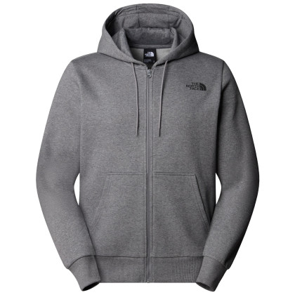 Męska bluza The North Face M Simple Dome Full Zip Hoodie szary TNF MEDIUM GREY HEATHER