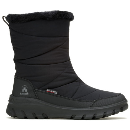 Buty zimowe damskie Kamik Snowdon Zip czarny BLK