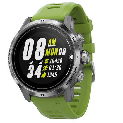 Zegarek Coros APEX Pro Premium Multisport GPS Watch srebrny/zielony Green/Silver