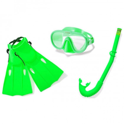 Zestaw do nurkowania Intex Master Class Swim Set 55655 zielony