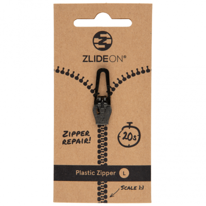 Zapasowy suwak ZlideOn Plastic Zipper L czarny