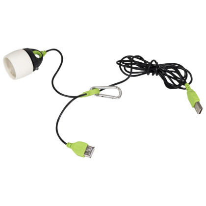 Lampa kempingowa Bo-Camp Tent light Vipe connectable czarny/zielony Black