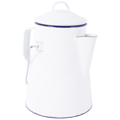 Czajnik Bo-Camp Tea kettel enamel biały/niebieski white/blue