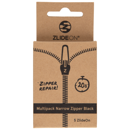 Zapasowy suwak ZlideOn Multipack Narrow Zipper srebrny Silver