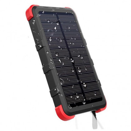 Solarny powerbank OUTXE Savage IP67 - 10000mAh czarny
