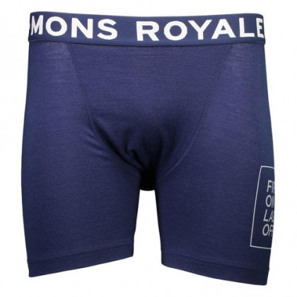 Męskie bokserki Mons Royale Hold'em Boxer Folo niebieski