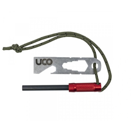 Krzesiwo UCO Survival Fire czerwony Red