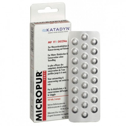 Tabletki dezynfekujące Katadyn Micropur Forte MF 1T (2021)
