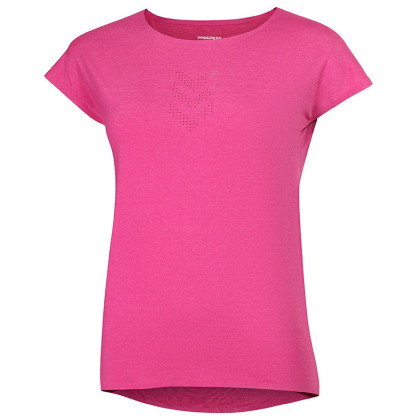 Koszulka damska Progress Technica różowy višňový melír