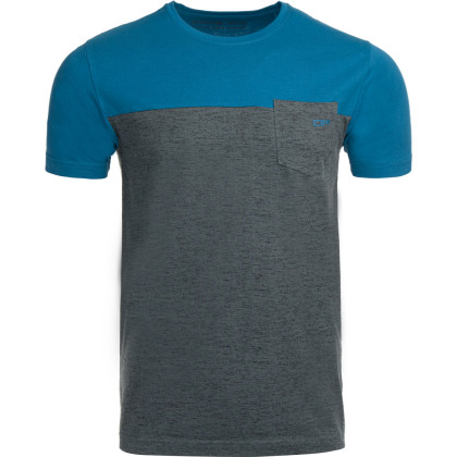 Koszulka męska Alpine Pro Pravin szary/niebieski White