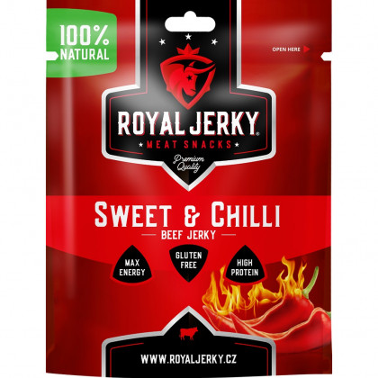 Mięso suszone Royal Jerky Beef Sweet&Chilli 22g