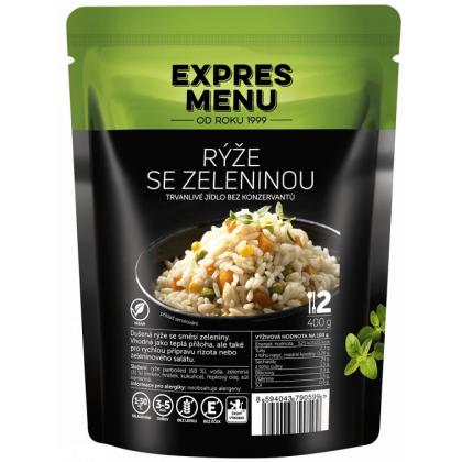 Gotowe jedzenie Expres menu Ryż z warzywami 400 g