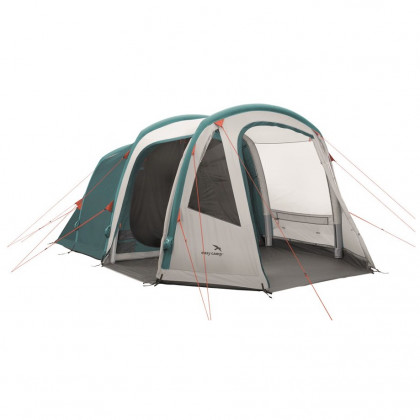 Namuchowany namiot Easy Camp Base Air 500 biały/zielony AquaStone