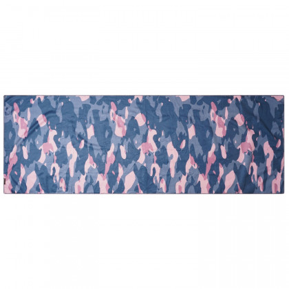 Ręcznik szybkoschnący Dare 2b Yoga Mat Towel różowy PwderPnkCamo