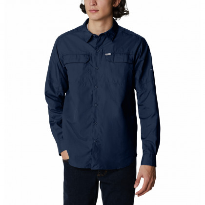 Koszula męska Columbia Silver Ridge EU 2.0 Long Sleeve Shirt niebieski Collegiate Navy