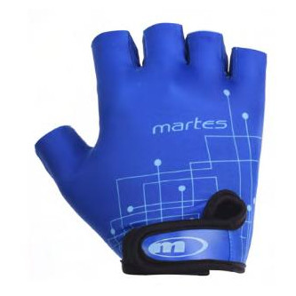 Rękawiczki rowerowe Martes Slay Gloves niebieski BLUE/BLACK