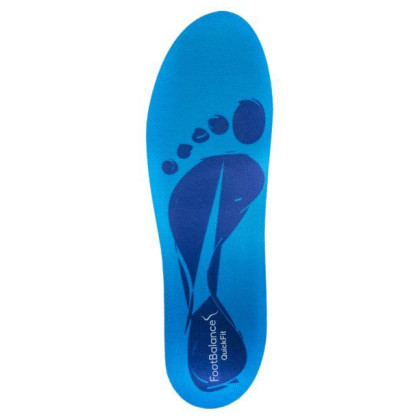 Wkładki do butów Footbalance QuickFit Std Mid-Hi niebieski Blue