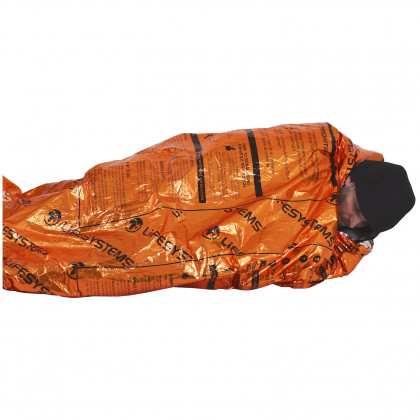 Folia izotermiczna Lifesystems Heatshield Blanket - Single pomarańczowy