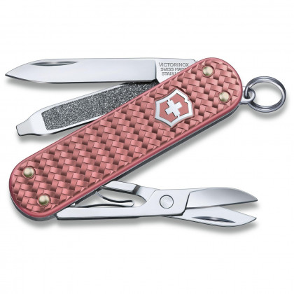 Nóż składany Victorinox Classic Precious Alox różowy Gentle Rose