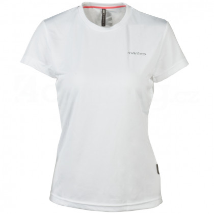 Koszulka damska Martes Lady Solan biały White/SunkistCoral