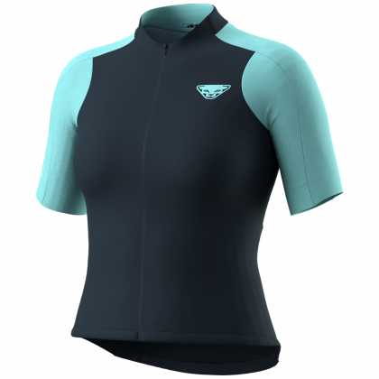 Damska koszulka rowerowa Dynafit Ride Light S/S Fz Jersey W niebieski