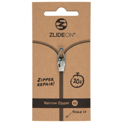 Zapasowy suwak ZlideOn Narrow Zipper XS srebrny