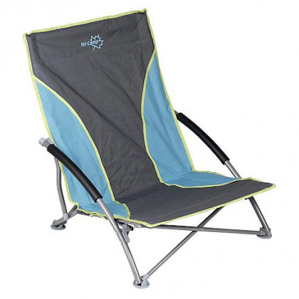 Fotel Bo-Camp Beach Chair Compact zarys Blue/Gray