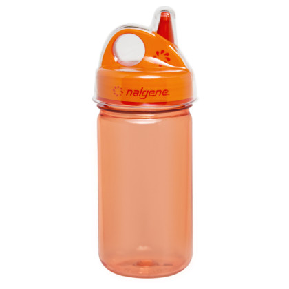 Butelka dla dziecka Nalgene Grip-n-Gulp 350 ml pomarańczowy Orange