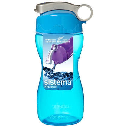 Butelka Sistema HourGlass Bottle 475ml niebieski