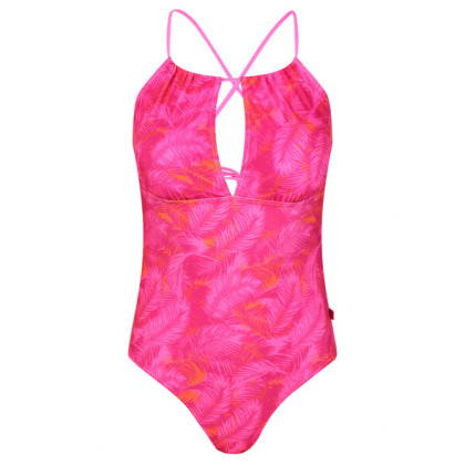 Damski strój kąpielowy Regatta Halliday Costume różowy PinkFusPalm