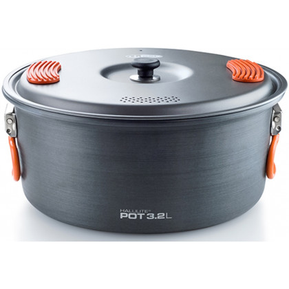 Kociołek GSI Outdoors Halulite Pot 3,2l szary Grey